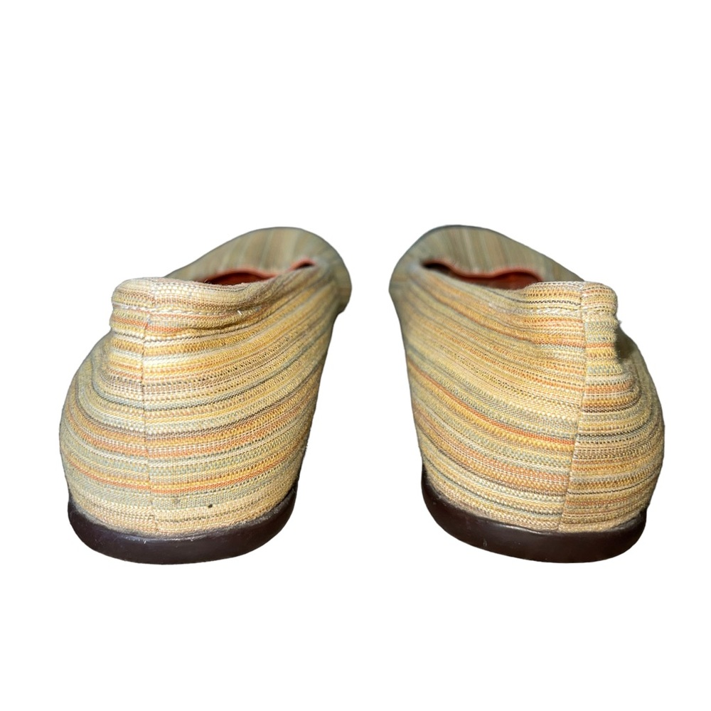 TSUBO Elath Brown Stripe Slip On Flats Comfort Shoes - Picture 3 of 8